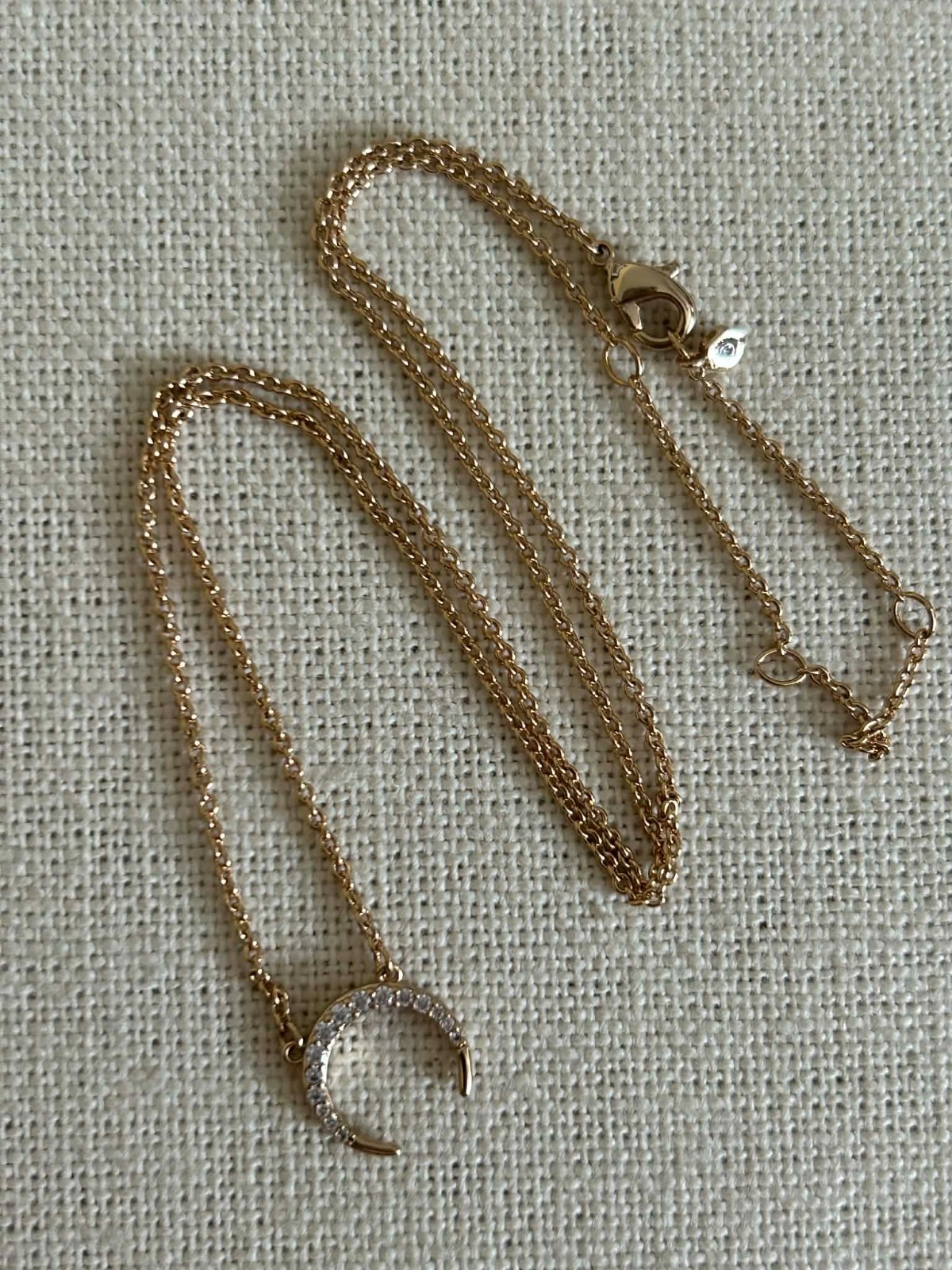 Origami Owl NL2004 Rose Gold 15.5″ – 18.5″ Necklace w/Crystals “New”