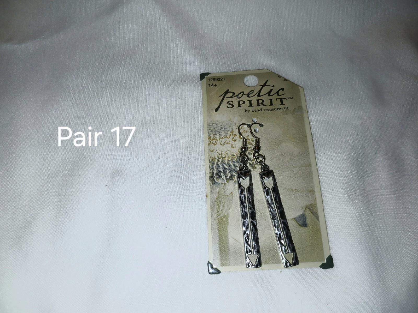 Choose One Pair of Earrings. Discount available