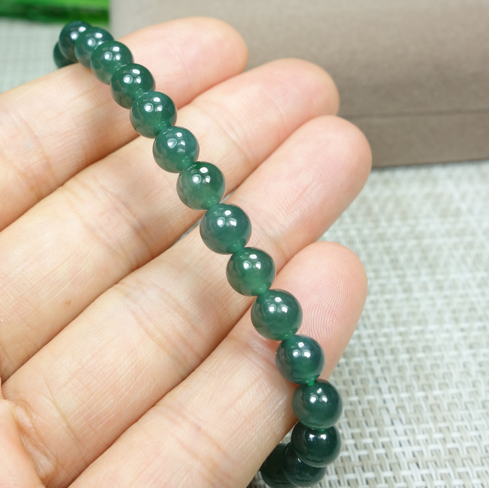 Certified Icy Green 100% Natural A Jadeite jade Dragon Head Bracelet 精工龙头 手链