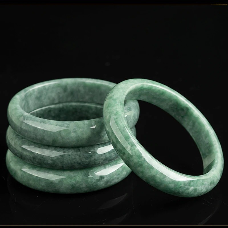 55mm Natural Jade Stone Bangle Bangles Bracelet For Women Gift Jewellery