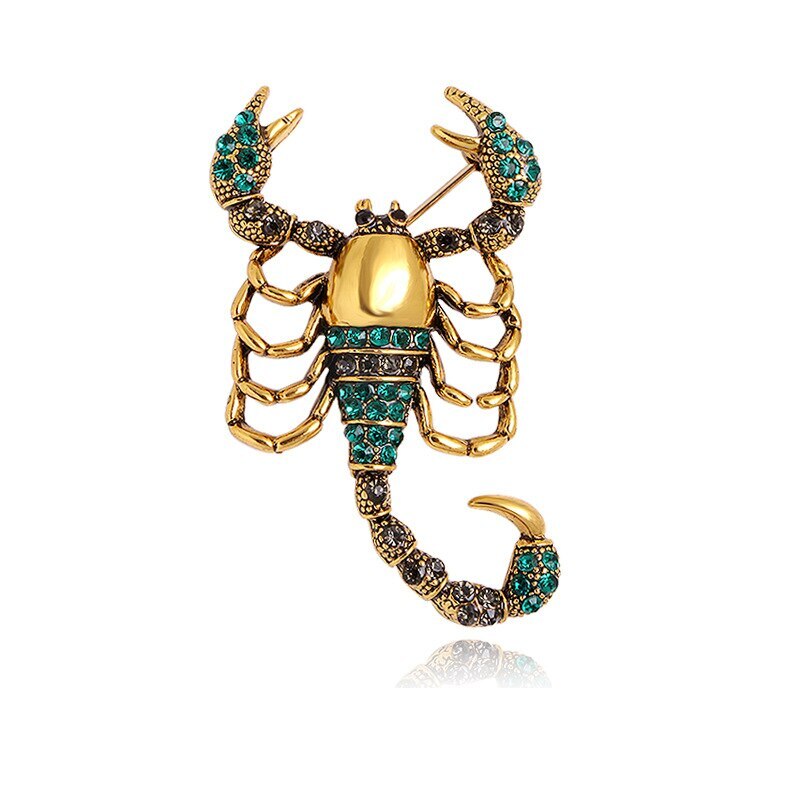 Scorpion Brooch Vintage Animal Alloy Pin Brooches Unisex Children’s Holiday Gift