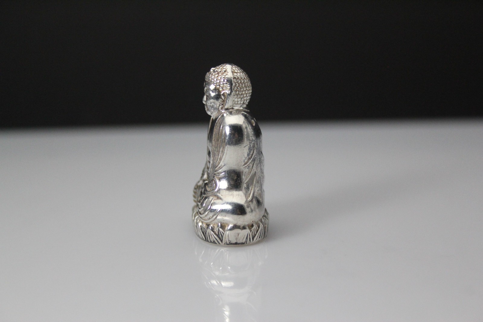 Vintage Sterling Silver 950 Buddha Salt/Pepper Shaker 10.3 Grams (PEN10360)