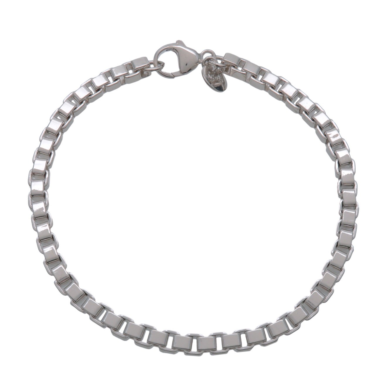 Tiffany & Co Venetian Link Bracelet SV925 Silver Authentic Used F/S