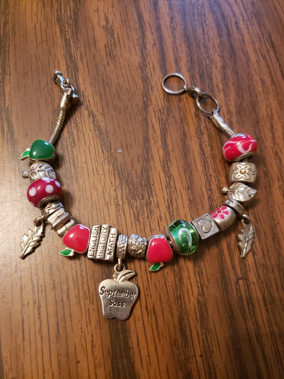 Willabee and Ward Monthly Charm Bracelet September Sass
