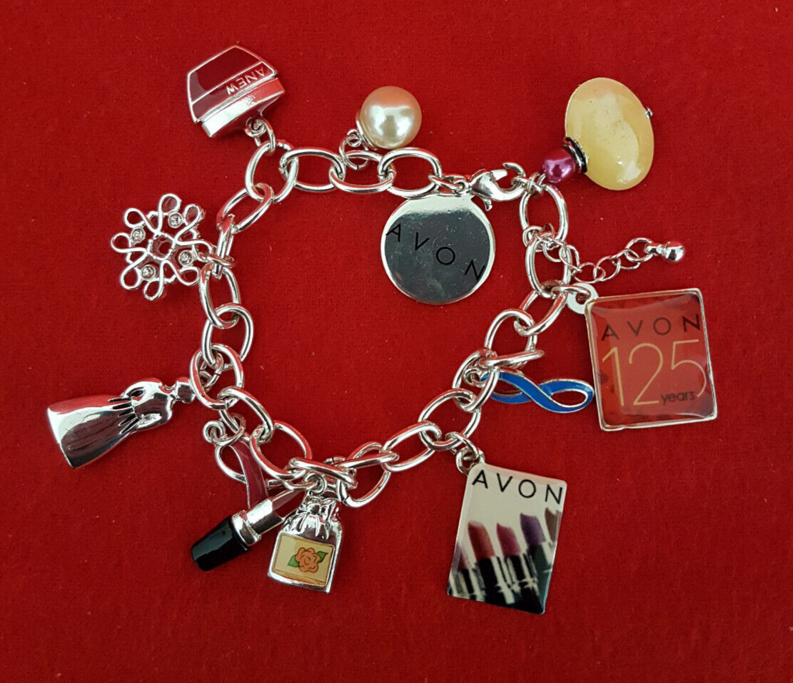 Avon 125th Anniversary Charm Bracelet. Complete and In Spectacular Condition.