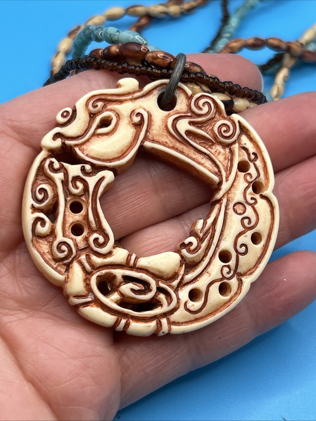 Lot Of 3 Unique Necklaces (See Description) Estate Jewelry
