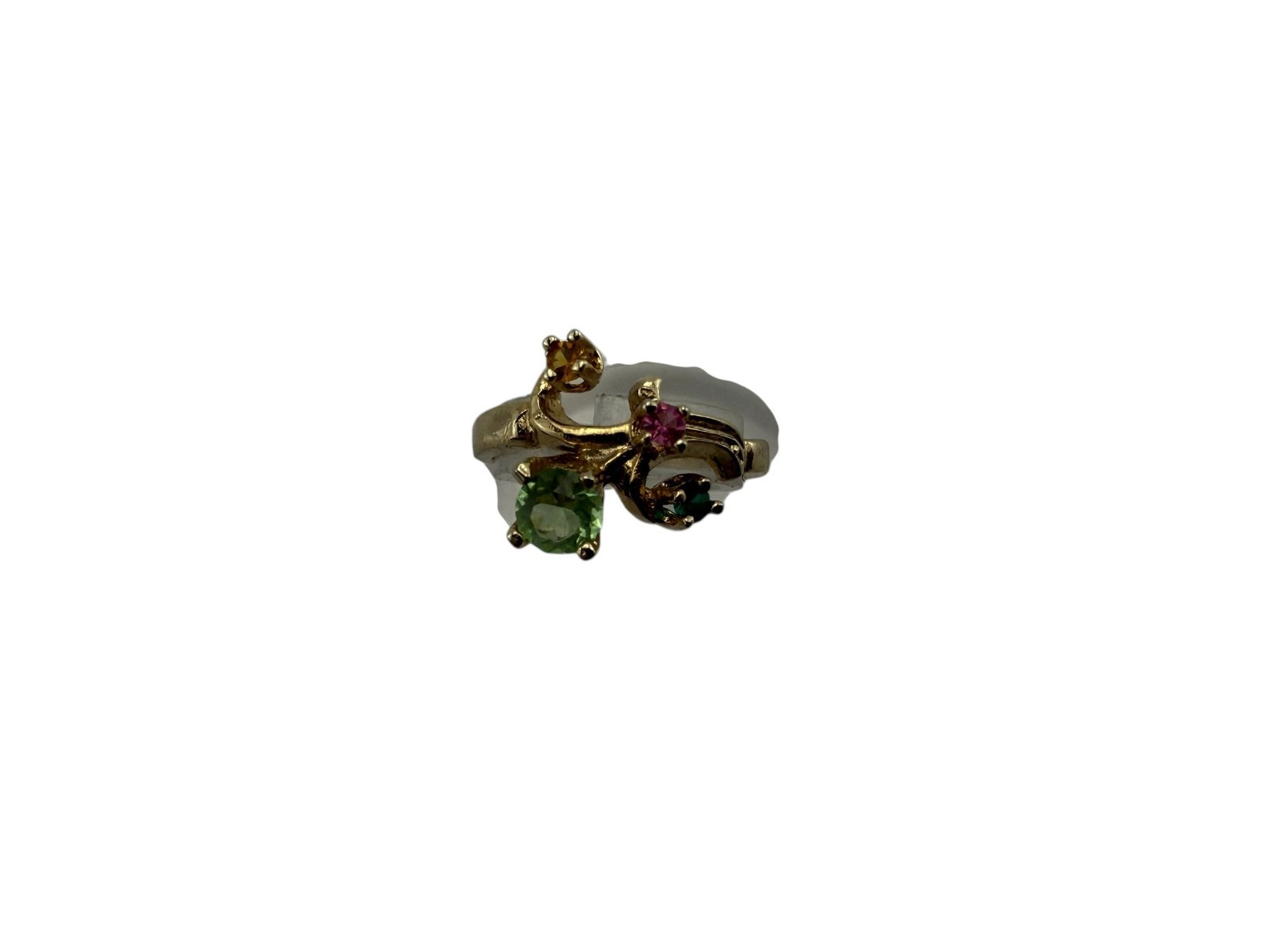 multi gemstone Ring Size 6.5 Womens Cocktail 4 multi gemsto jewelry Fashion Size