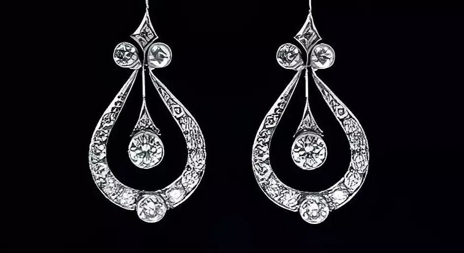 Unique Long Drop Dangle Earrings 10K White Gold 2.4 Ct Round Lab Created Diamond