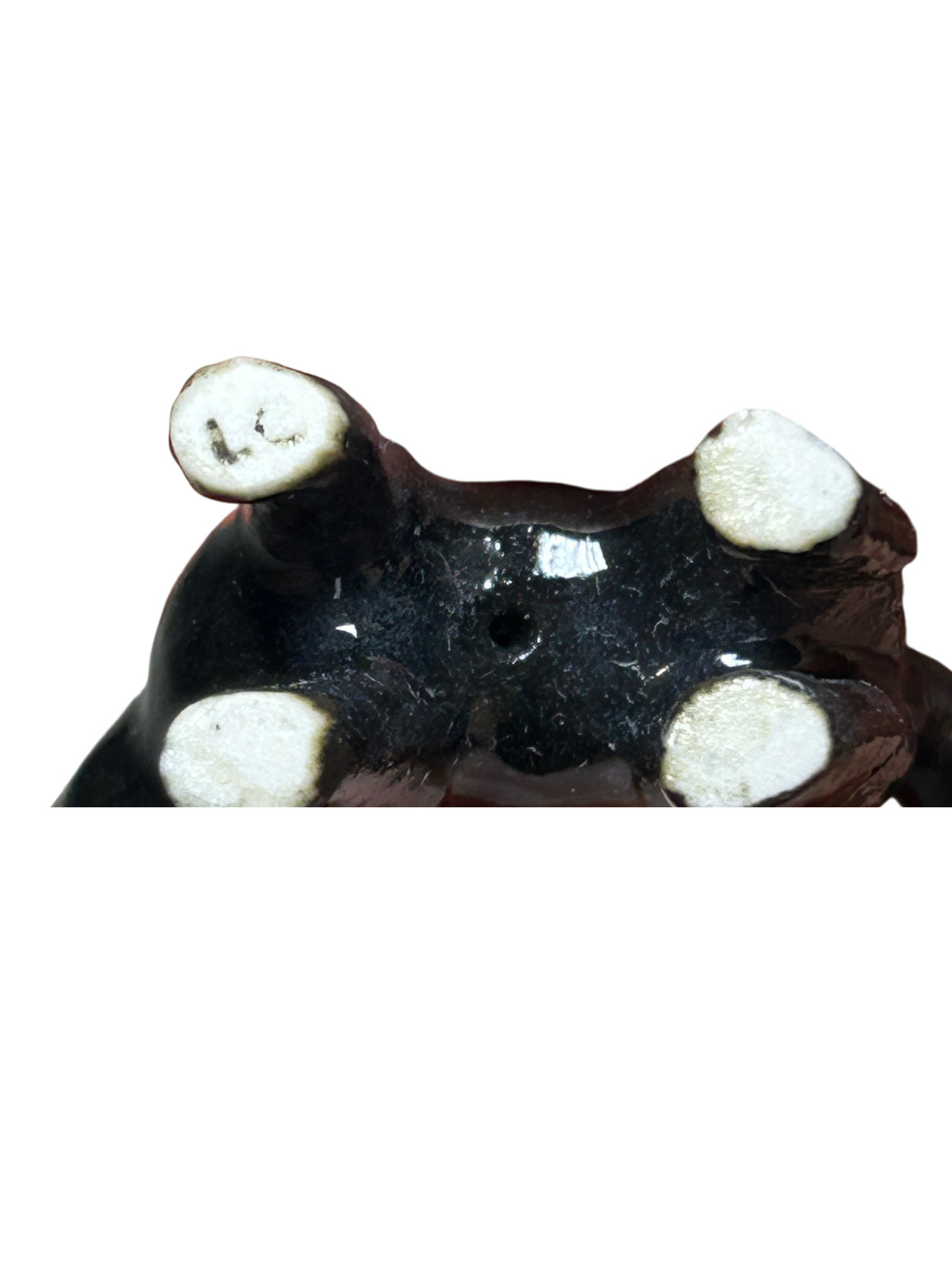 Little Critterz Jewelry – Black Cat Necklace – Pendant Porcelain Jewelry Vintage