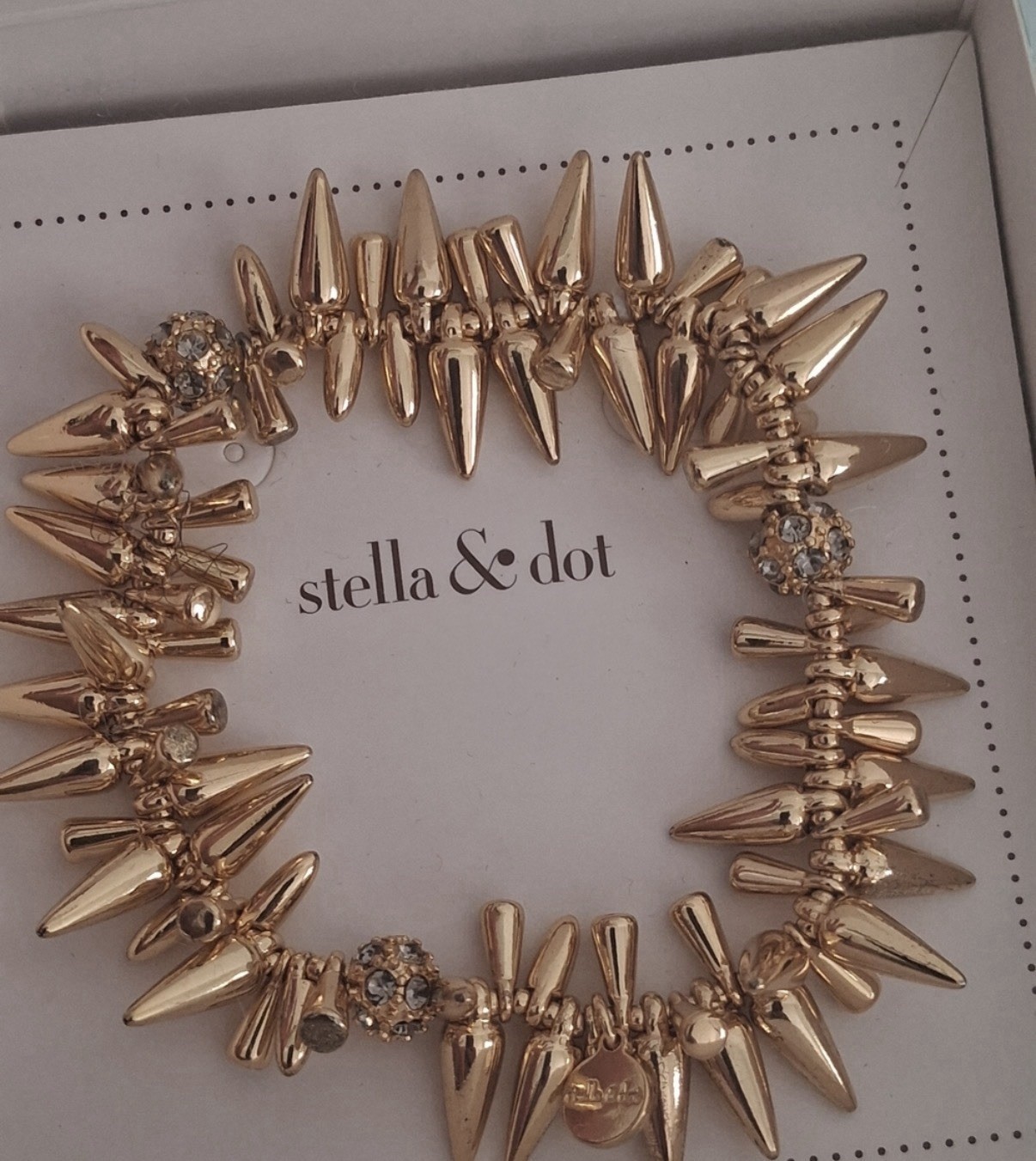 Stella and Dot Popular Gold and Silver Renegade Bracelet