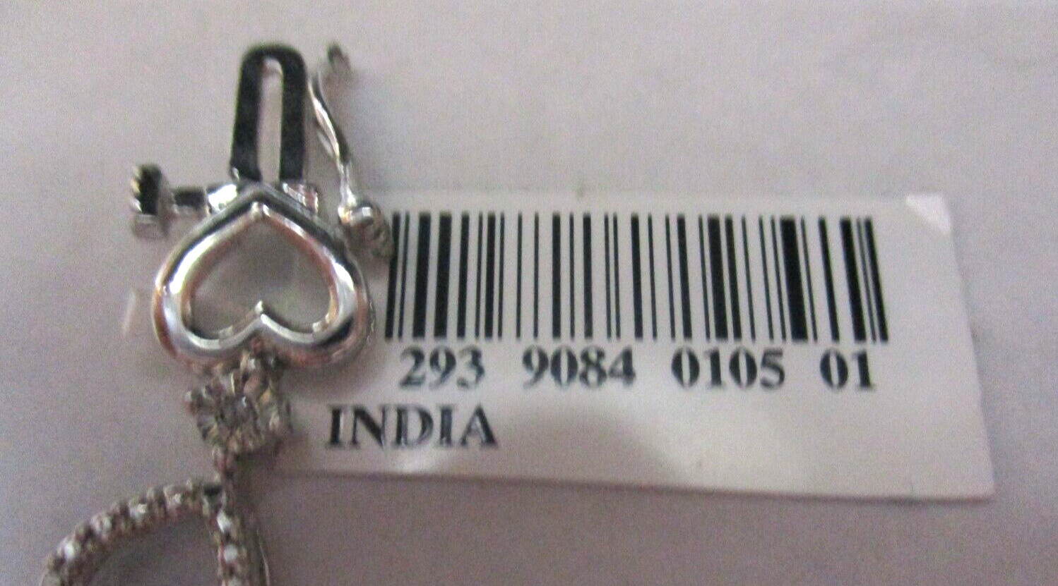 India, Bracelet – Sterling Silver with Diamonds- 7 1/2 inches, 8.3 grams