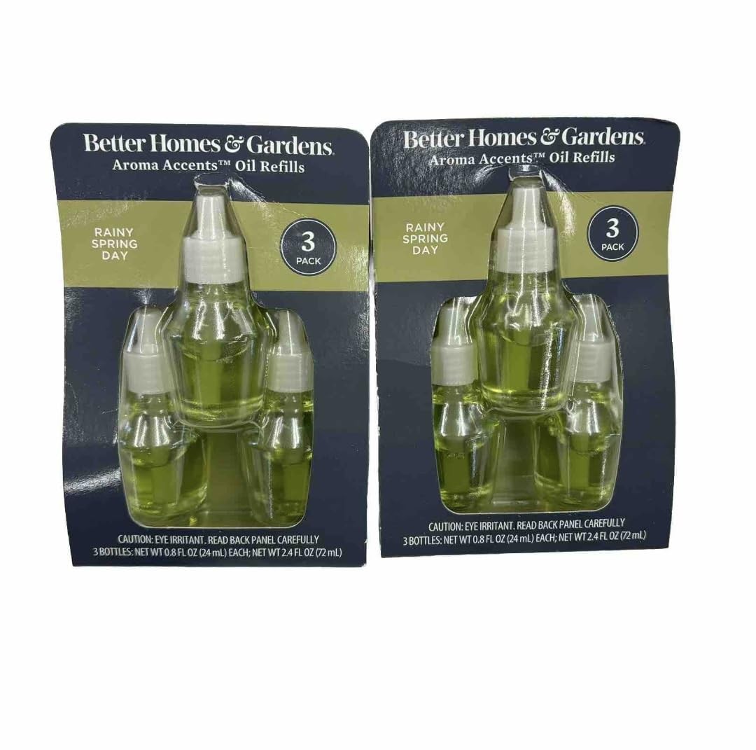 Better Homes & Garden Rainy Spring Day Aroma Accents 6 Pack, 1 Count (Pack…