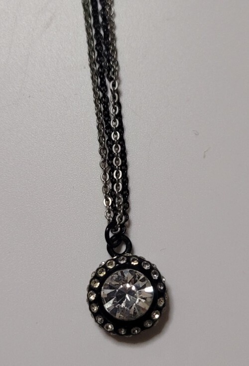 White House Black Market Black & Silver Necklace Ring Bracelet New Jewelry Set