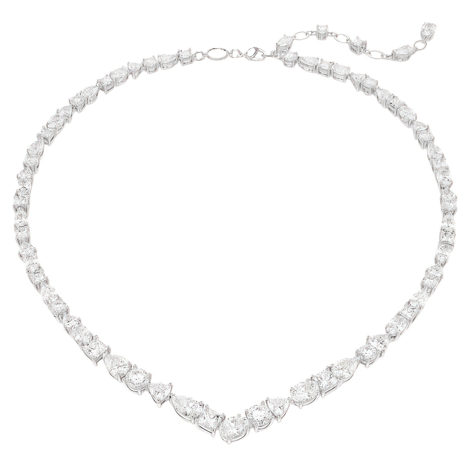 Swarovski Necklace bracelet – Luxury Heart-Shaped Inlay Jewelry for Women
