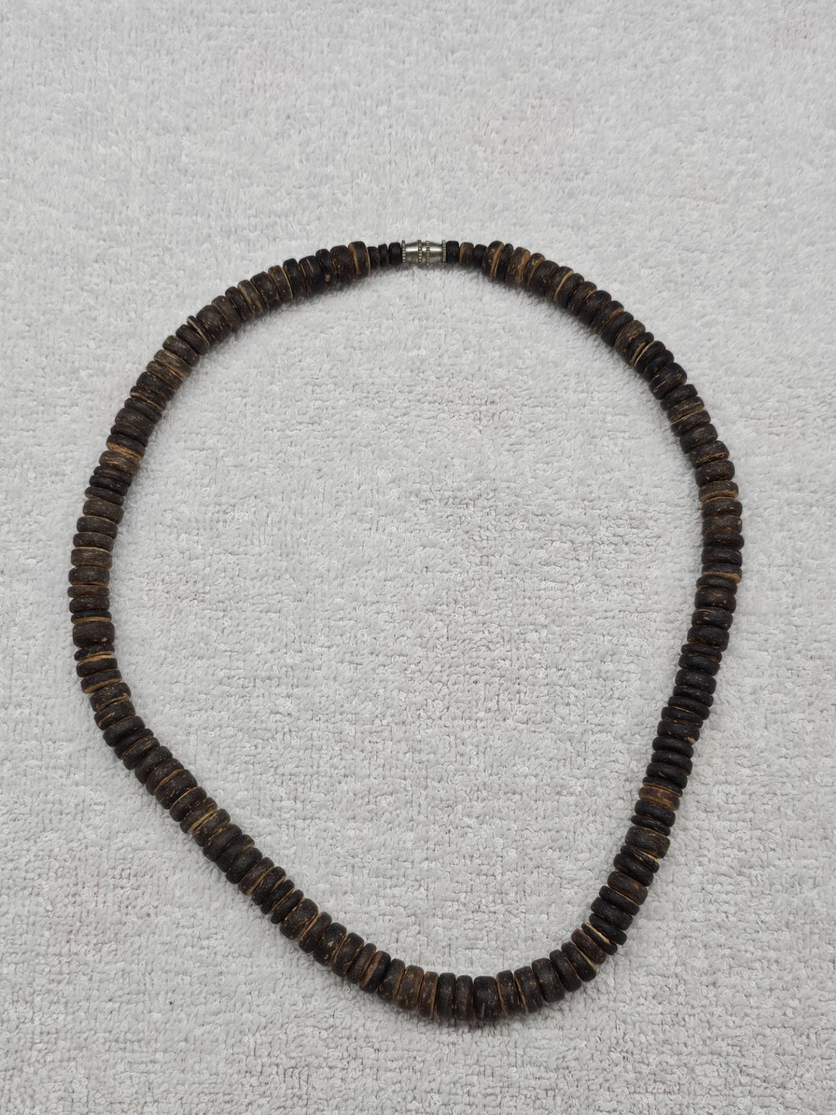 Silpada N0833 Brown Bamboo Stackable 18″ necklace Screw clasp