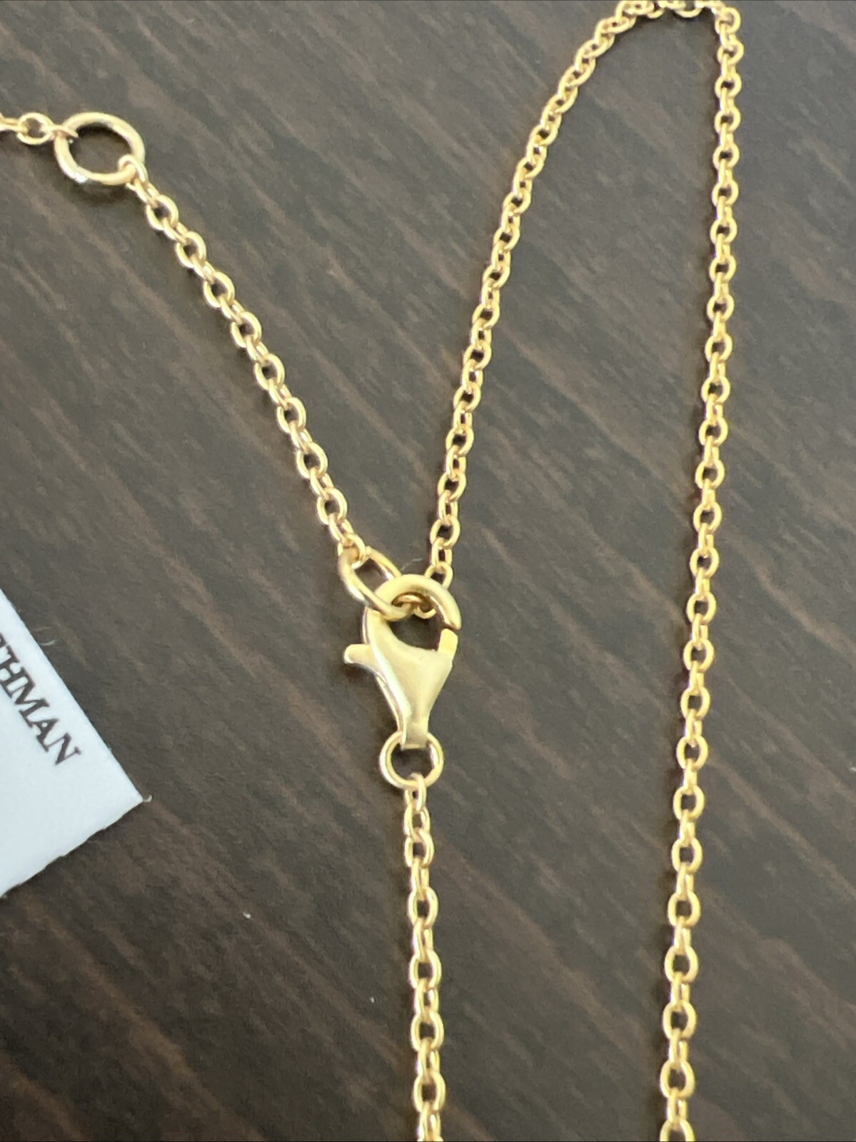 FREIDA ROTHMAN 14kt Gold Plated Sterling Silver Pavé CZ Heart Love Necklace