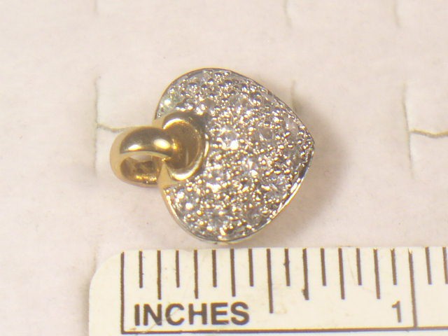 #** 20 Pc’s @$1.70 Each= $34 PENDANTS WITH SWAROVSLI CZ’S LOT 021-130