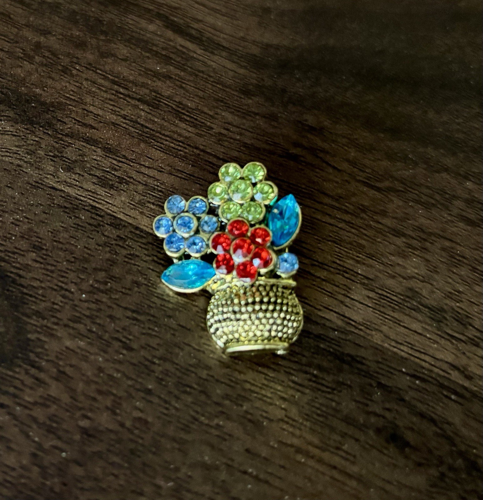 Ginger Snaps Lot 3 Gold Tone Colorful Floral Rhinestone Snap Jewelry