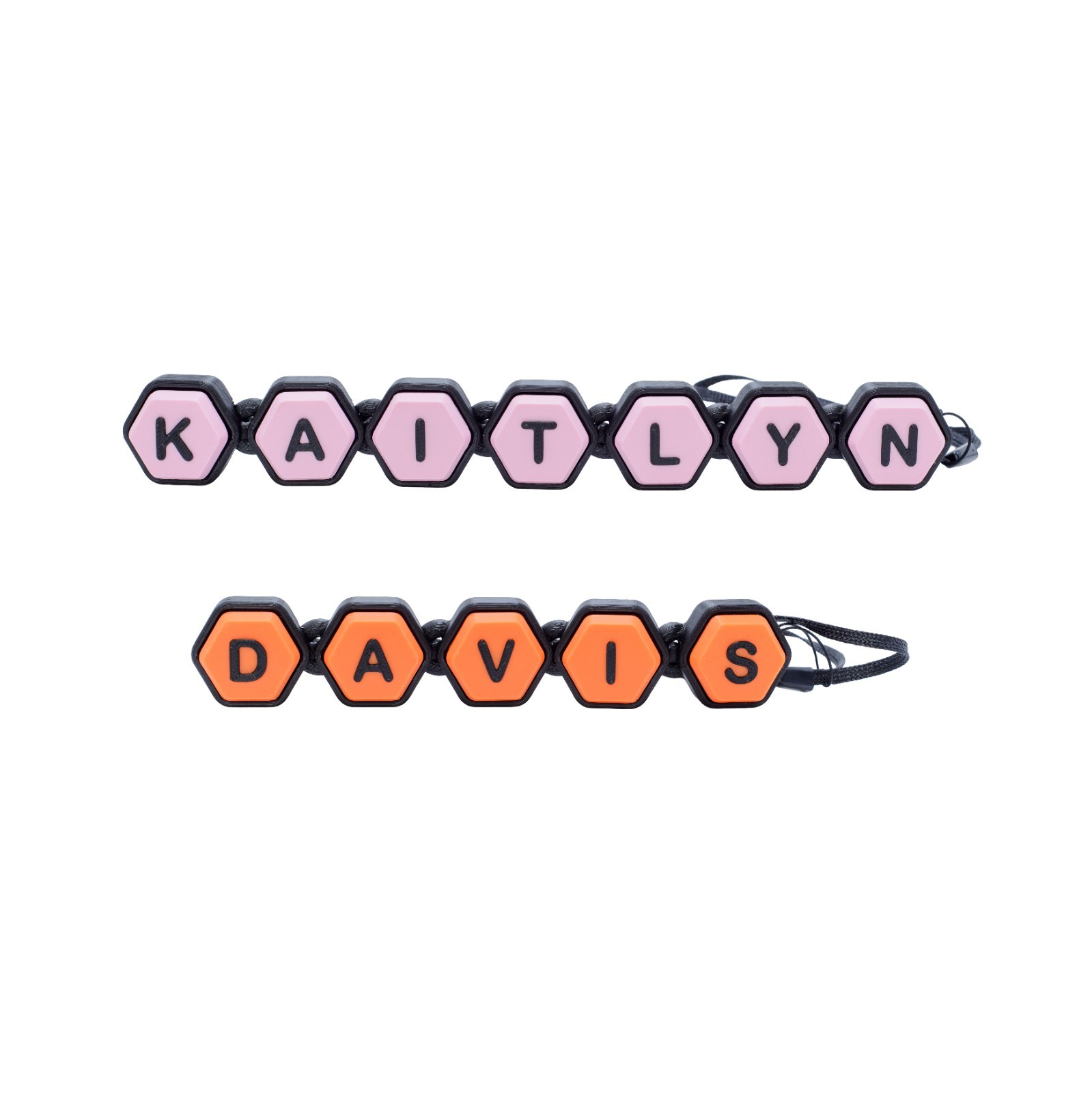 Personalized Fidget Clicker. Your name, initials, word of encouragement