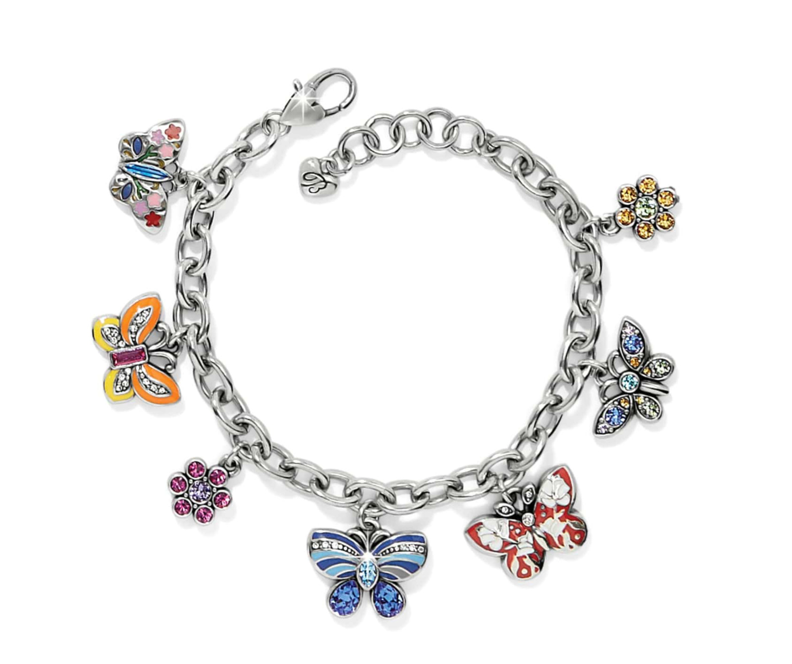Brighton Butterfly Sydney Flutter Charm Bracelet Style JF0329 MSRP: $168 NWT