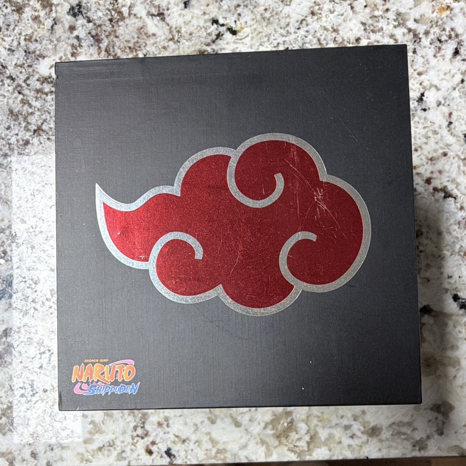 Naruto Shippuden Akatsuki 10 Ring Collectible Box Set READ DESCRIPTION