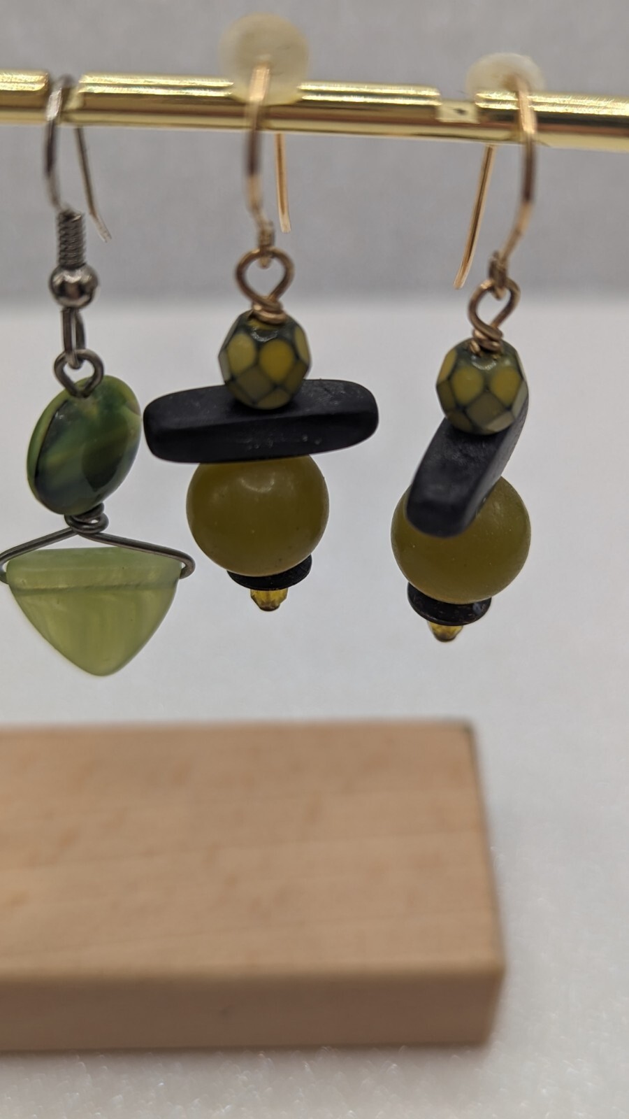 Two Pretty Pairs Of Dangle Earrings