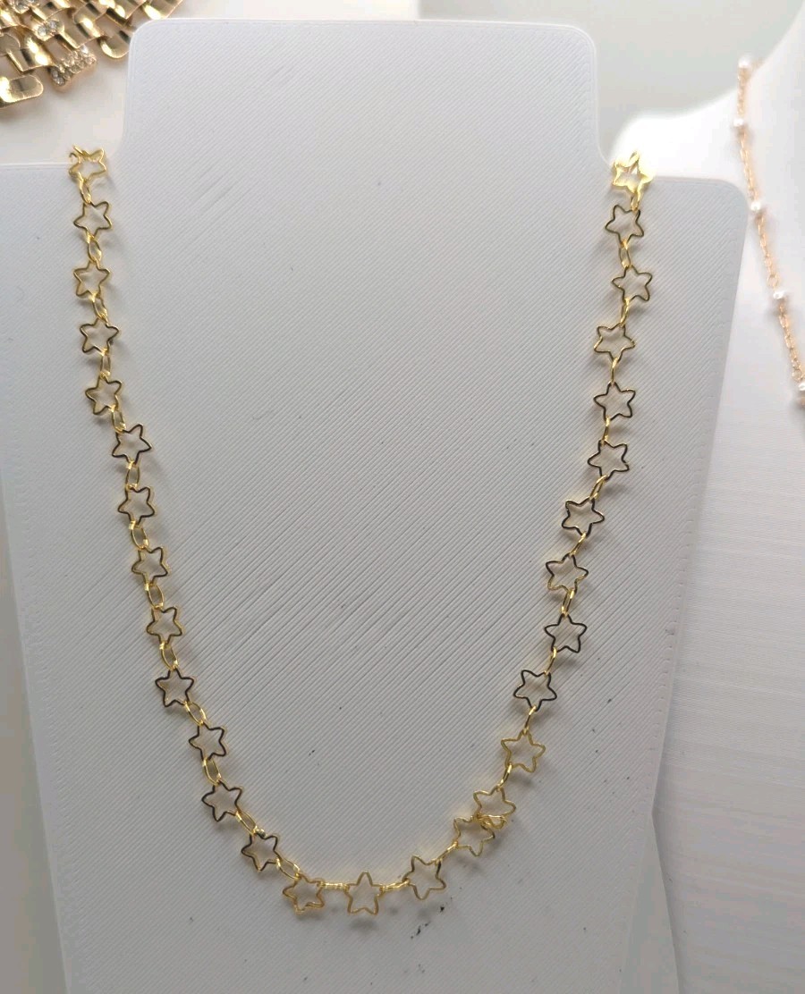 Fashion Jewelry Necklace Bundle Lot Of 3 Gold Tone NWT All Occasions Styles