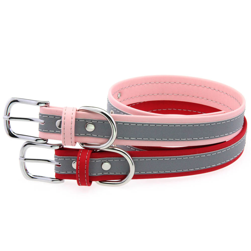 Gothic Punk Choker Collar Reflective Double-layered Colorful Splicing Neck Strap
