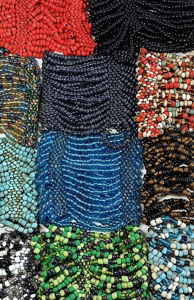 Stretch Bracelets, Glass, 145 Pcs & 30 More Misc, Stretched Out, 175,000 Beads