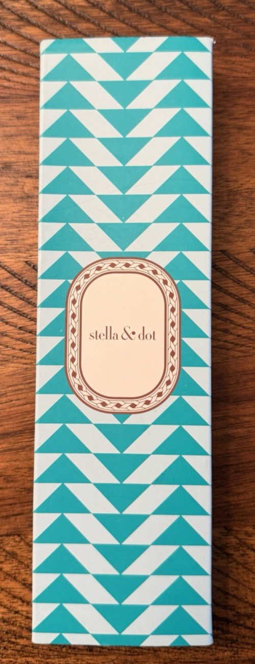 Stella & Dot Kari Layered Silver Necklace New Open Box – $89.97