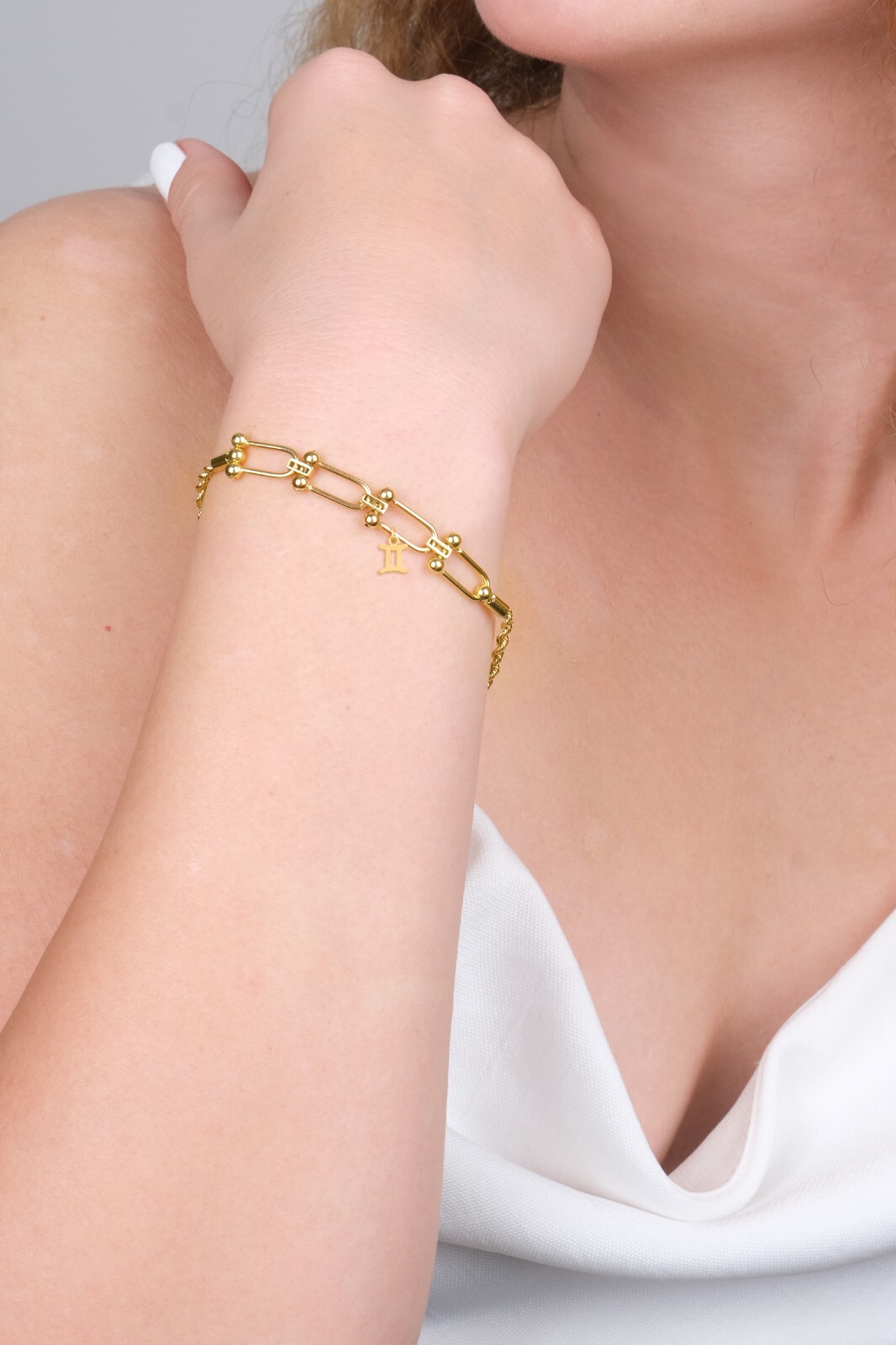 Solid Gold Zodiac Charm Available in 10k or 14k, Cute Horoscope Charm
