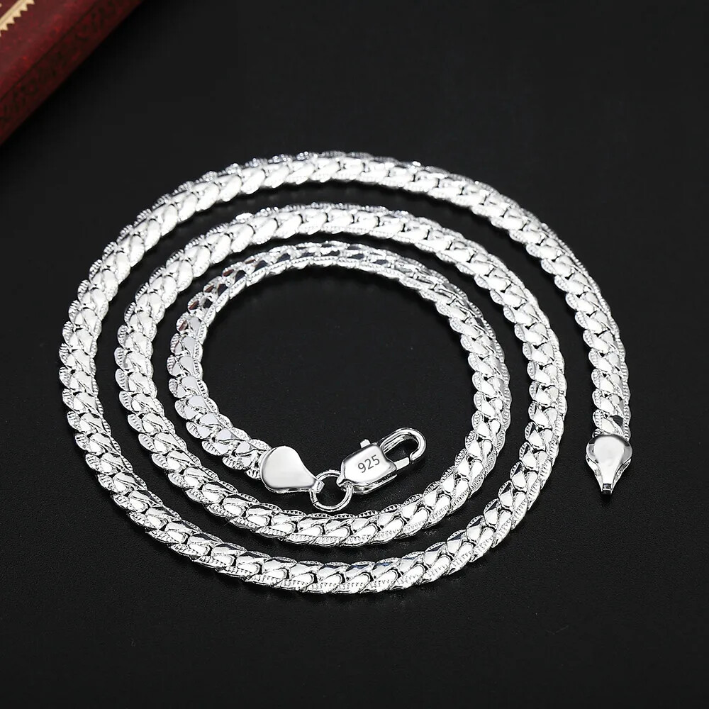 Cadena De Plata 925 Para Hombre TU PUEDES Lucir Elegante Y Atractivo