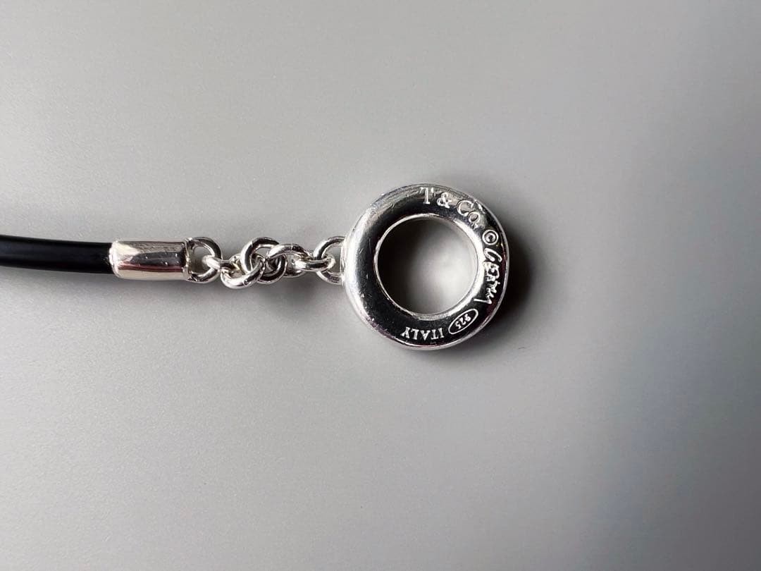 Tiffany & Co. Fish Toggle Bracelet Silver 925 Unisex Vintage 19.5cm w/Dust Bag