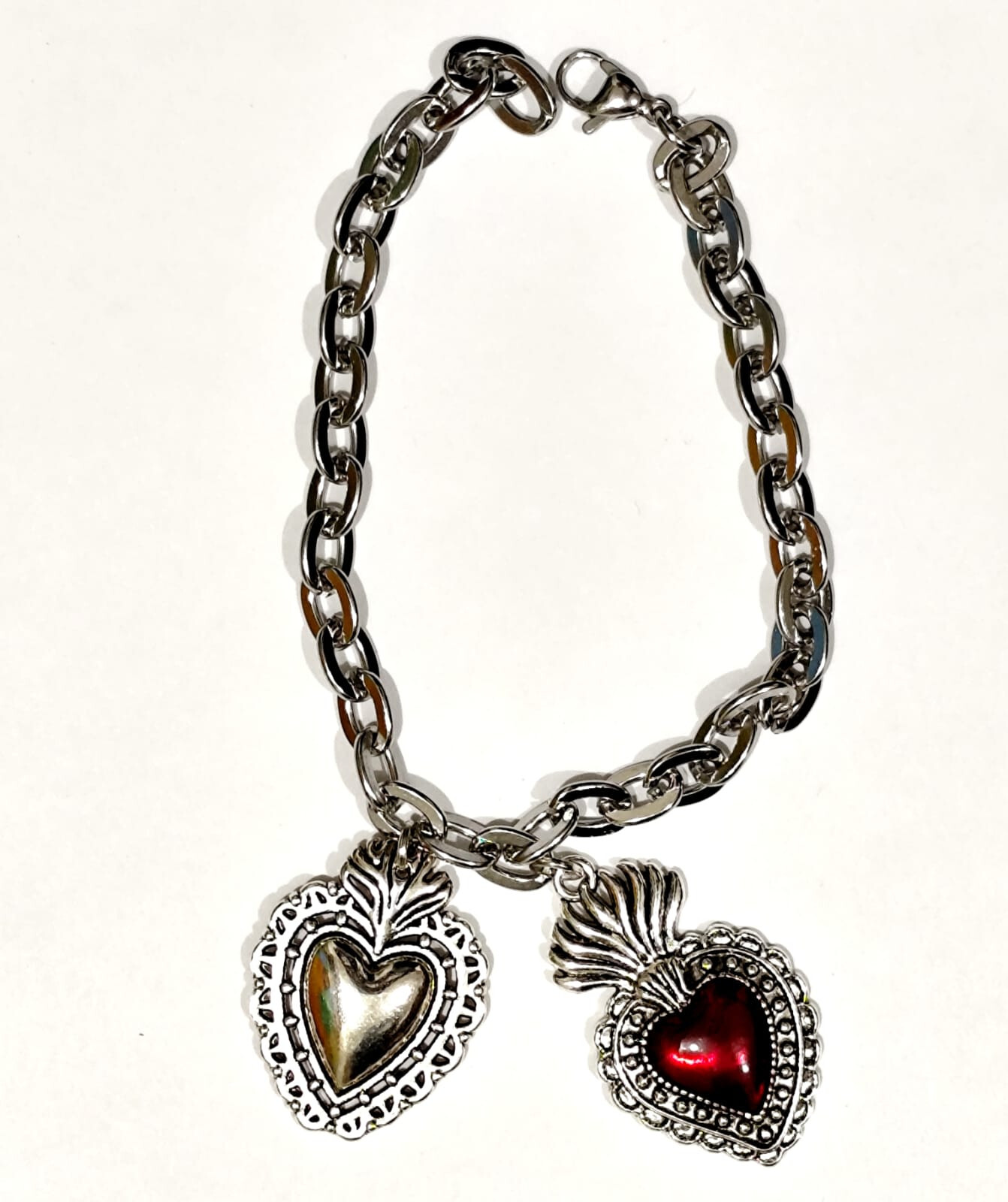 MILAGRITOS INSPIRATION HANDMADE STAINLESS STEEL BRACELET