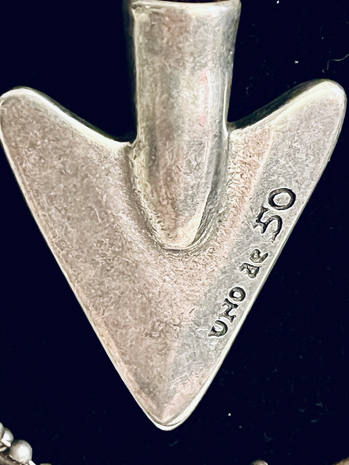 Lot of 2 Men’s High-End Necklaces Jewelry Retired HTF Arrowhead Uno De 50 Spain