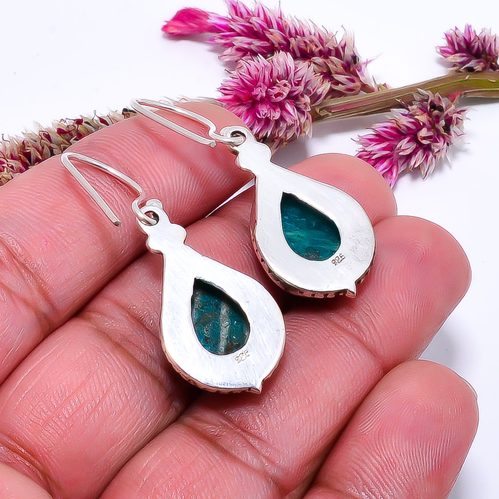 Amazonite – Colorado Mines 925 Sterling Silver Earring 1.56″ E9808116318