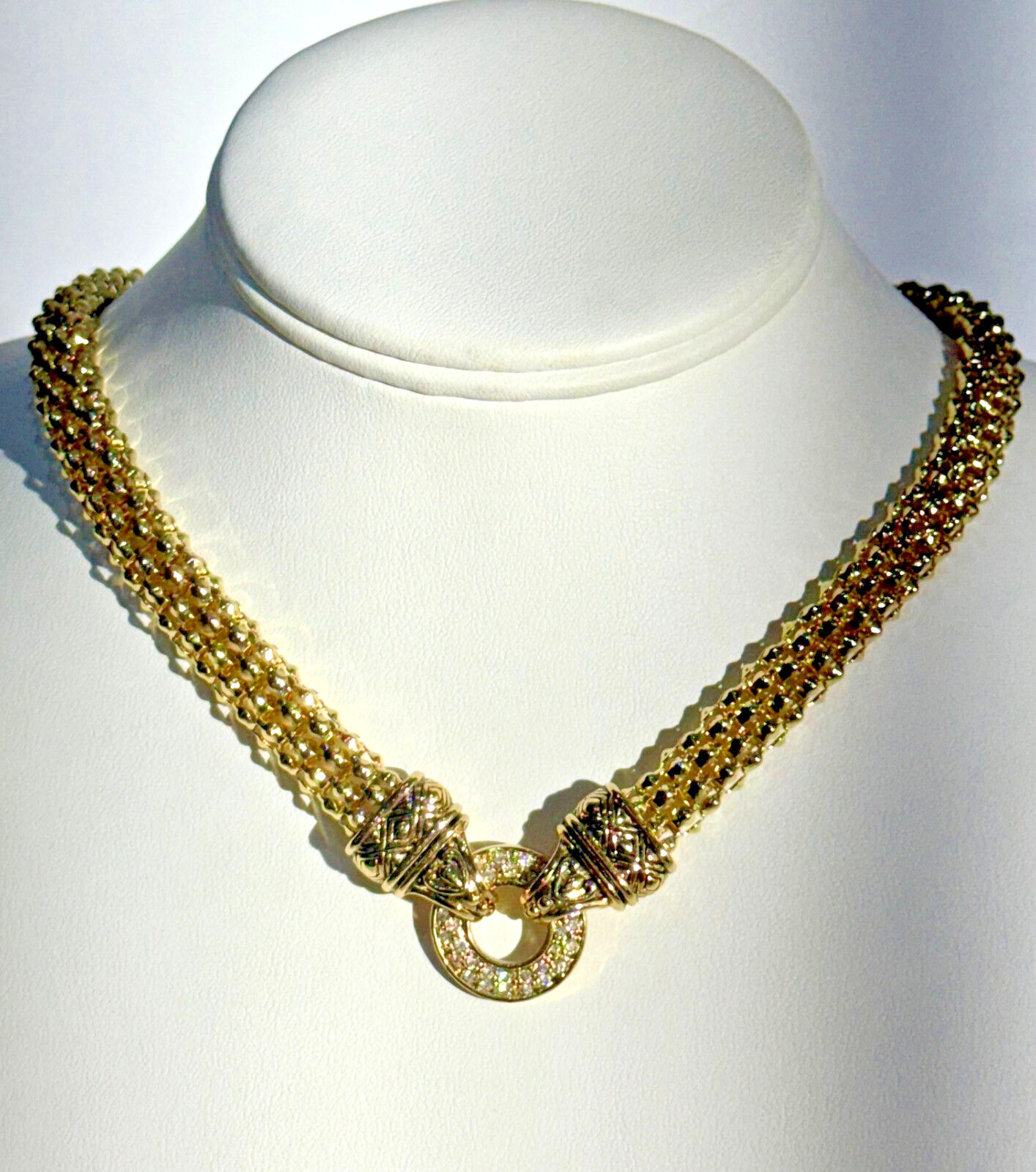 Gold Plated Necklace/Chocker