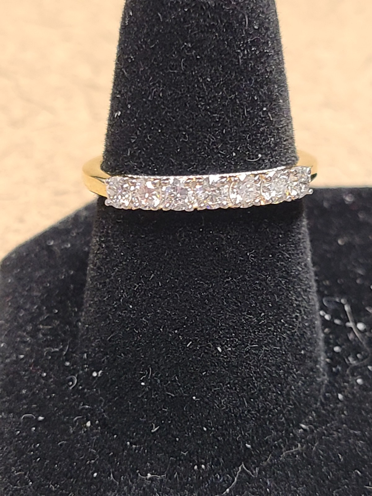 D’Joy Lab Grown Diamond I1 0.50 ctw Classic Ring in 18K Vermeil Yellow Gold Over