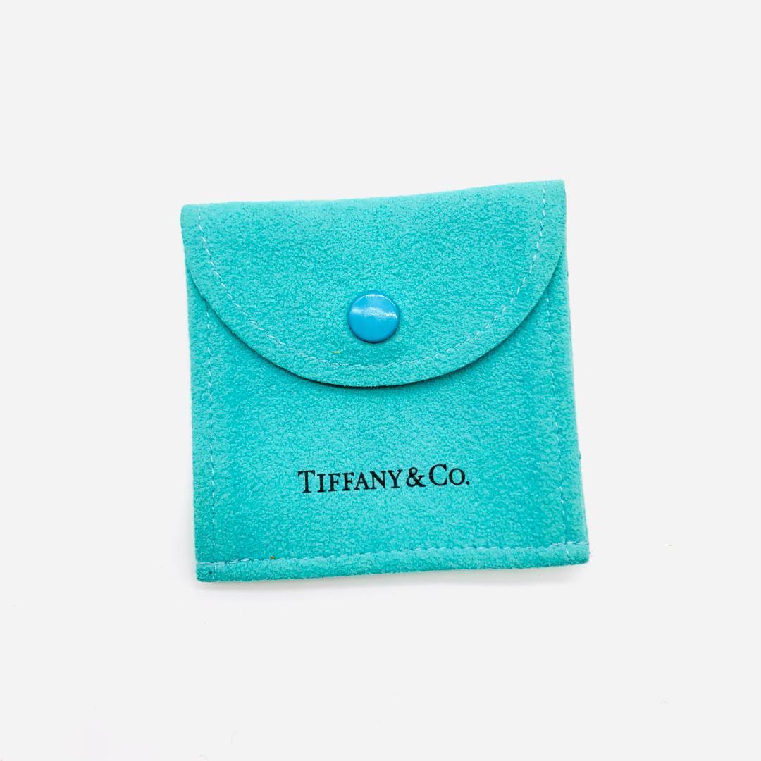 Tiffany & Co. Atlas Cube Design Silver Pendant Necklace Sv925 40cm 0.8 x 0.8cm