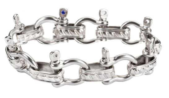 Stainless Steel Jewelry Unisex Boat Shackle Bracelet 226
