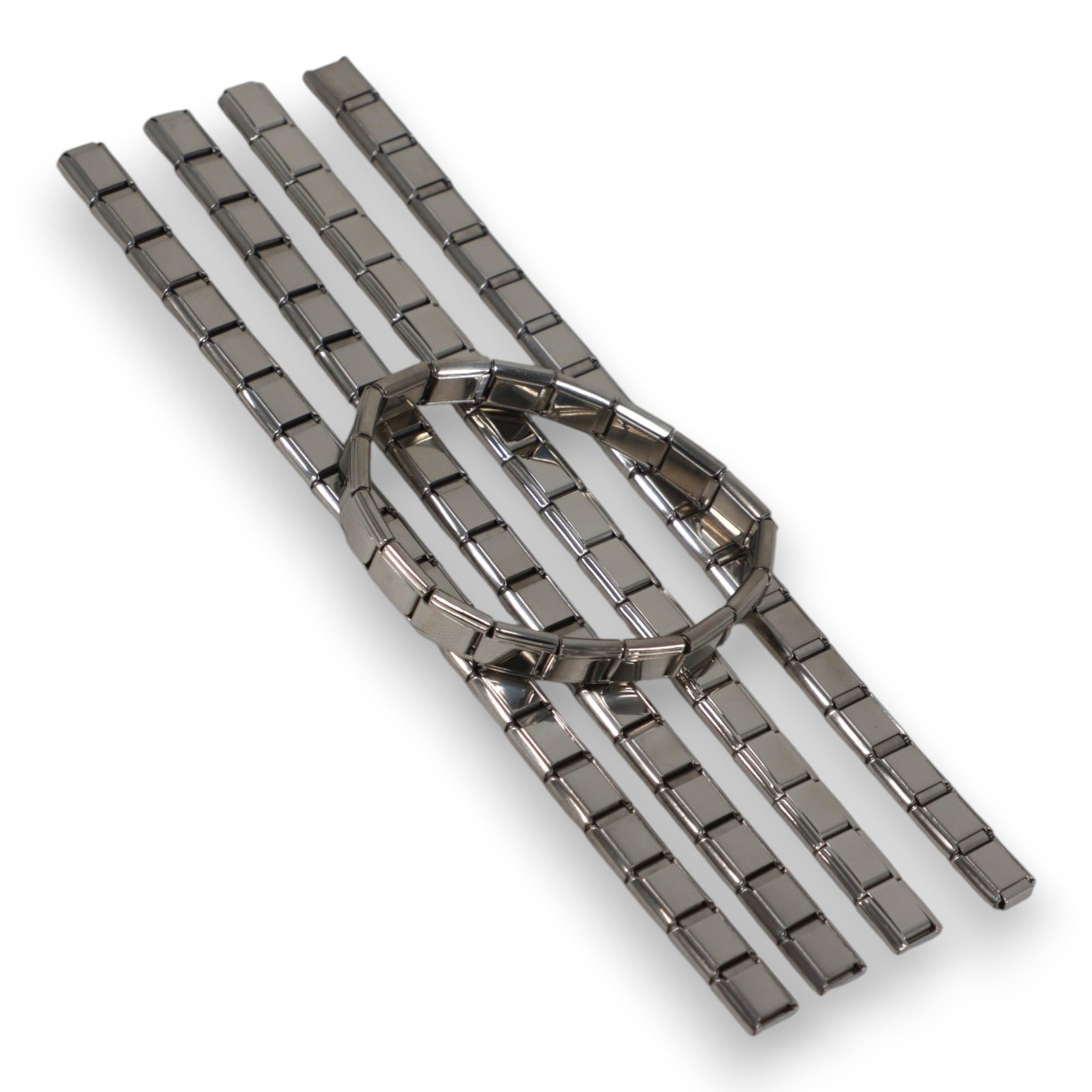 Italian Link 5pc Set Blank Starter Charm Bracelets Stailness Steel 18 Link 9mm