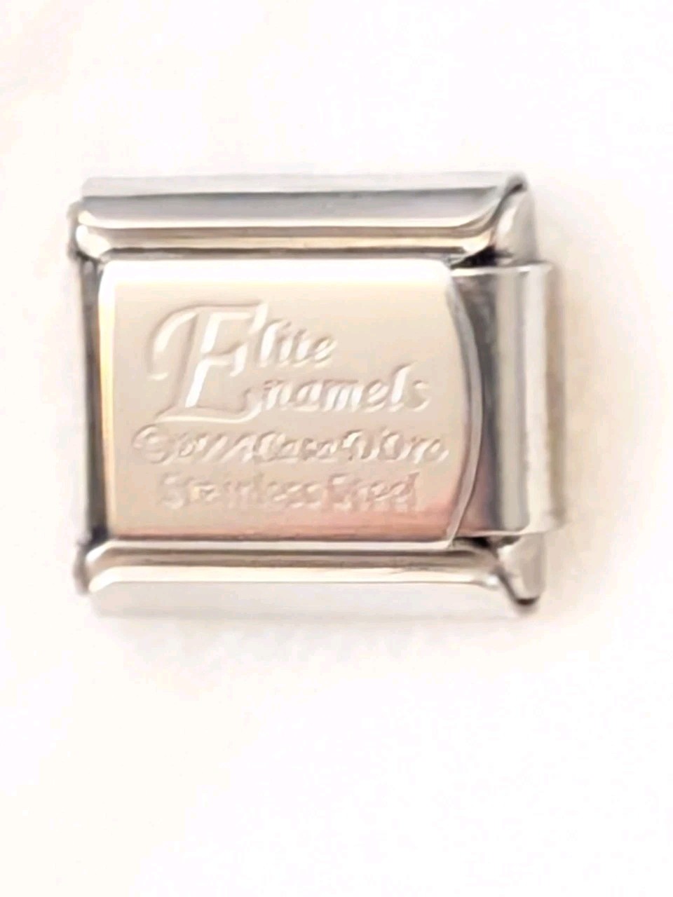 Authentic Casa D’Oro Philippines Flag Elite Enamel 9mm Link Italian Charm B109