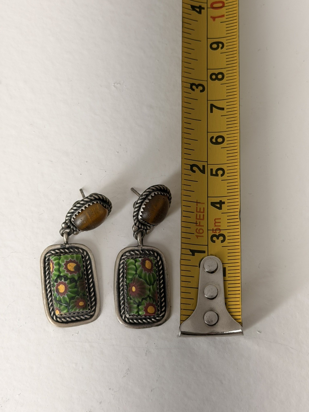 Handcrafted Sterling Silver Bavarian Earrings