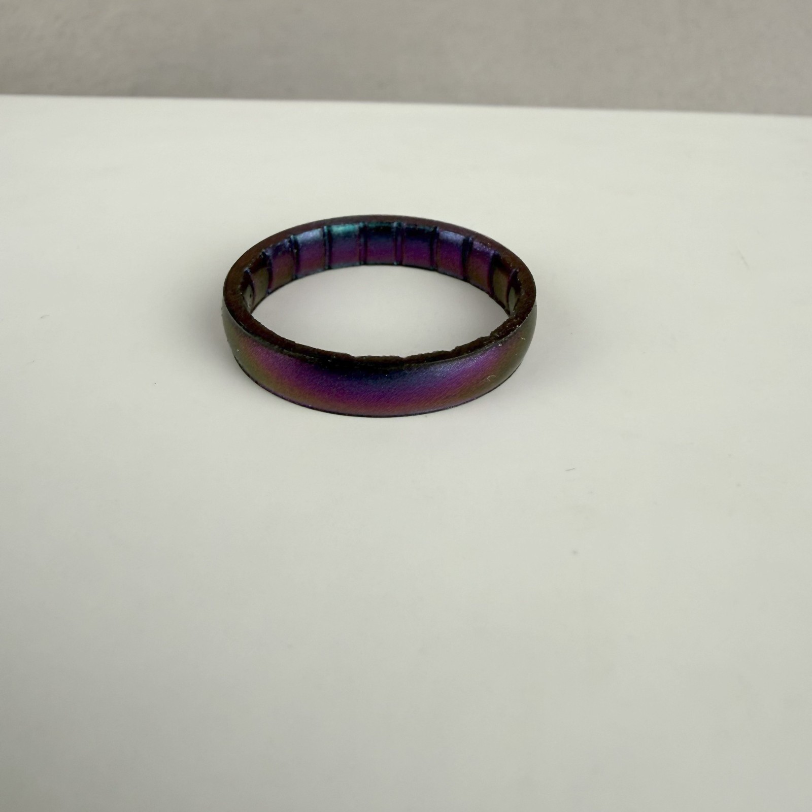 Enso Rings Legends Classic Silicone Ring Size 10 Mermaid Purple Round Band Thin