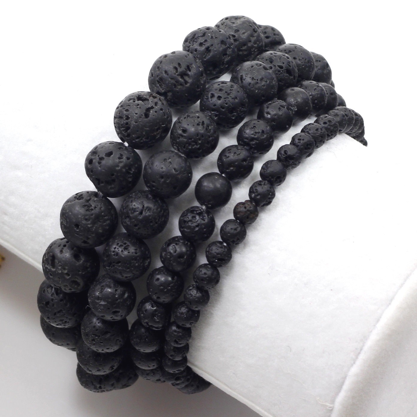 Wholesale Gemstone Bracelet Balance Elastic Stretch 4mm 6mm 8mm 10mm 12mm 7.5″