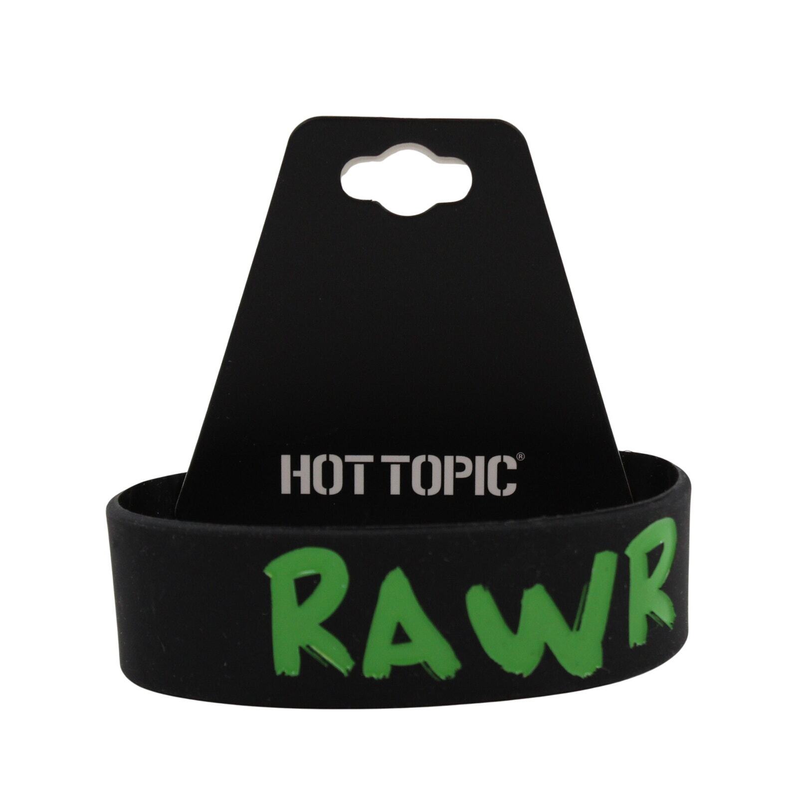 “RAWR” Silicone Wristband from Hot Topic #B2182