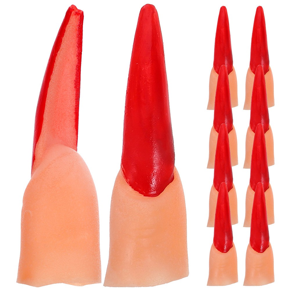 40 Pcs False Finger Witch Fingers Cosplay Accessories Fake Cover