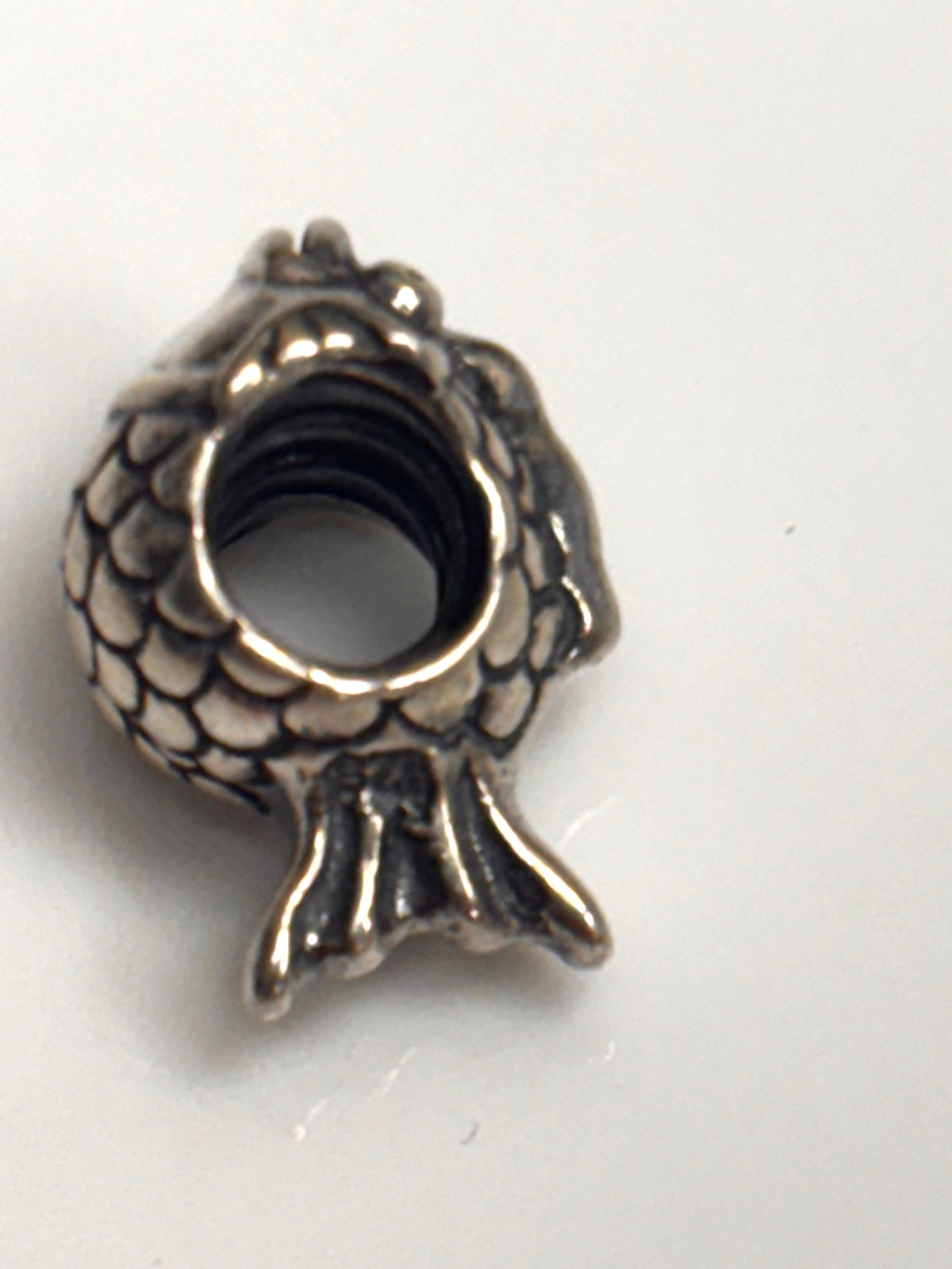 Pandora Sterling Silver Fish Bead Charm 790392 STOCK -.09