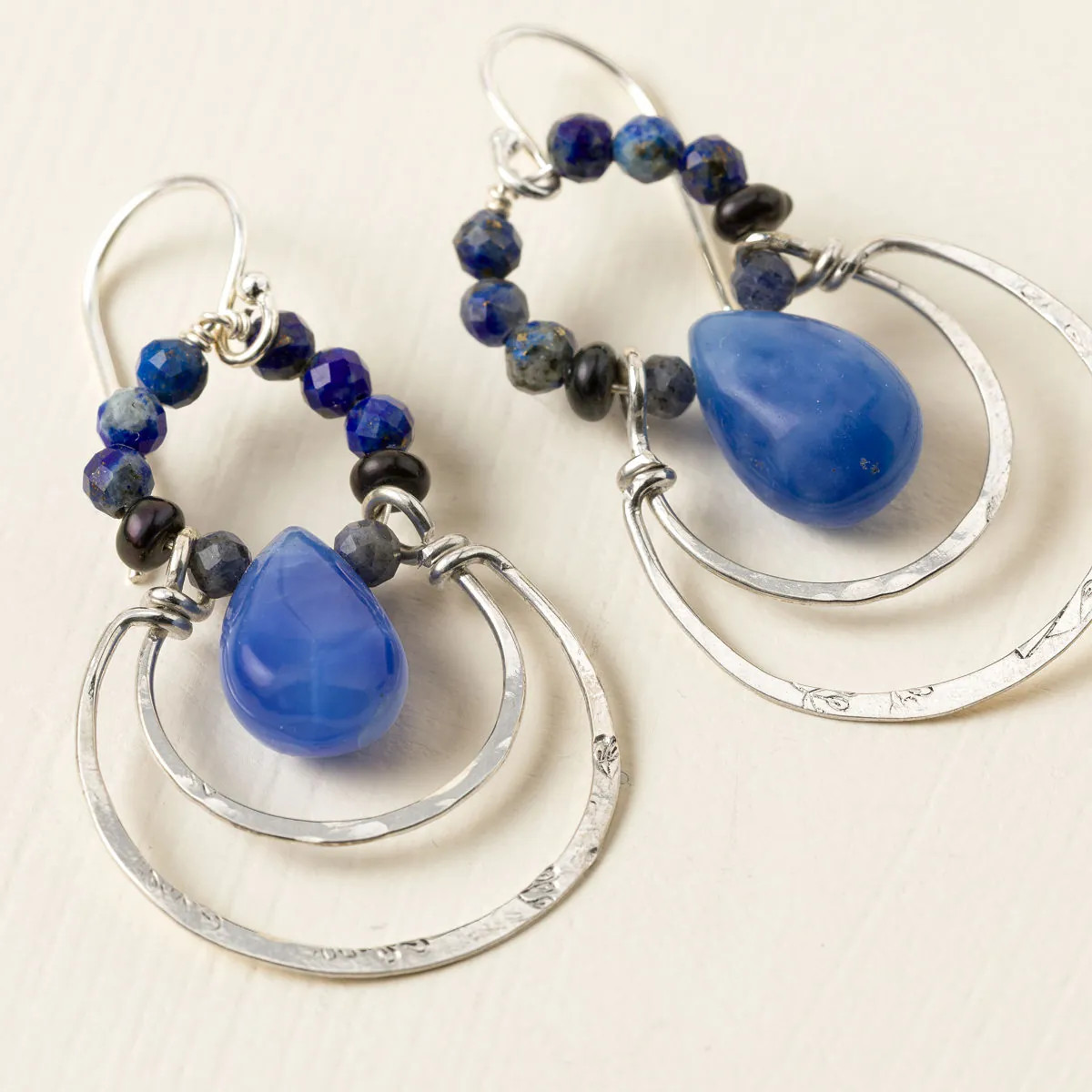 Atlantic Waves Earrings-UncommonGoods|13192
