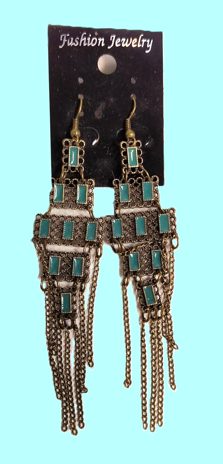 New Fashion Jewelry Women’s Chandelier Dangle Earrings Multicolor Hook Closure